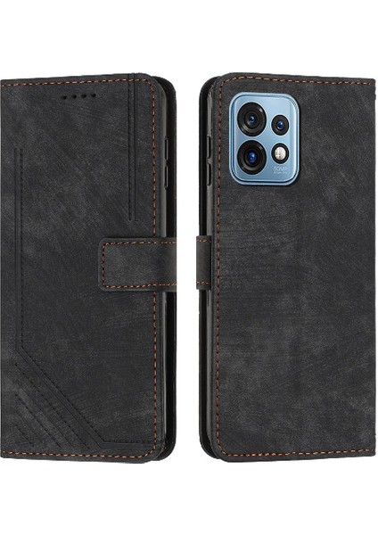 Uyumlu Motorola Kenar 40 Pro Cüzdan Kılıf (Yurt Dışından)