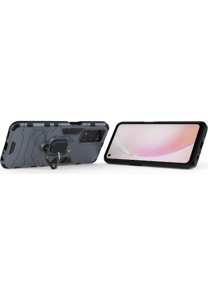 Oppo A93S 5g Kickstand Darbeye Kapak Için Kılıf 360 &deg; Dönen Halka Damla (Yurt Dışından) modelleri