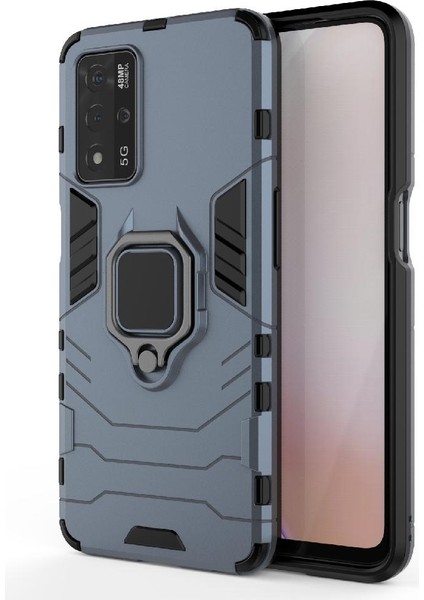 Oppo A93S 5g Kickstand Darbeye Kapak Için Kılıf 360 &deg; Dönen Halka Damla (Yurt Dışından) fırsatları