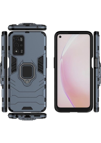 Oppo A93S 5g Kickstand Darbeye Kapak Için Kılıf 360 &deg; Dönen Halka Damla (Yurt Dışından) indirimleri