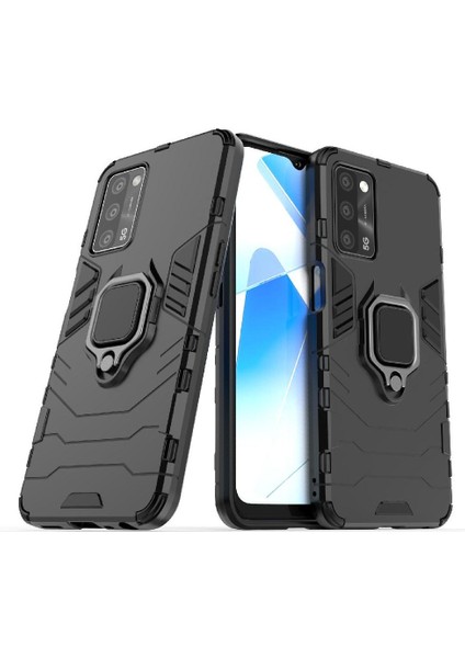 Oppo Oppo 5g Askeri Damla Koruma Darbeye Kapak Kickstand Için Kılıf (Yurt Dışından)