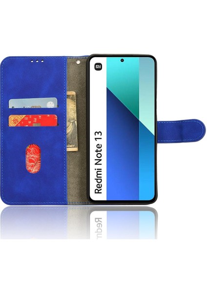 Xiaomi Redmi Için Not 13 4g Kart Tutucu Kickstand Deri Folio (Yurt Dışından)