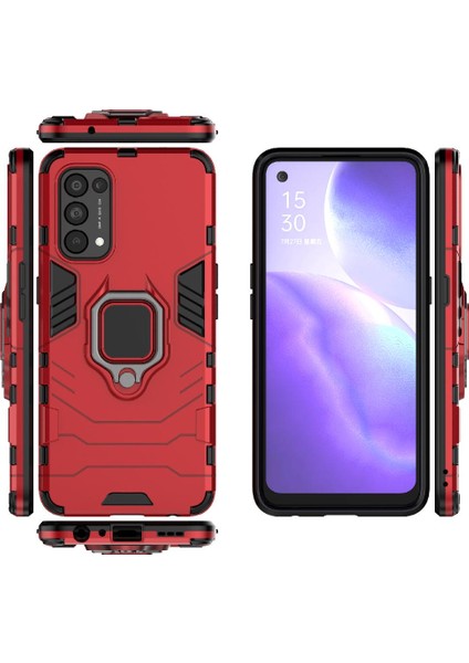 Oppo Oppo 5 Kickstand Askeri Damla Koruma Darbeye Kapak Için Kılıf (Yurt Dışından) modelleri