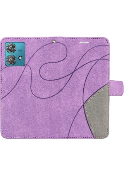 Motorola Kenar 40 Neo 5g Pu Deri Flip Folio Kılıf Kickstand ile (Yurt Dışından) fiyatları