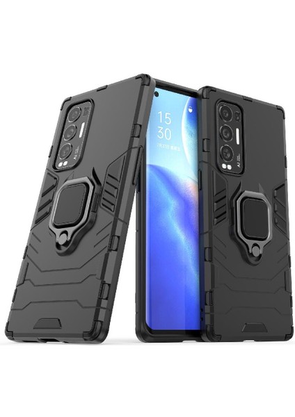 Oppo Case 5 Pro Artı 360 &deg; Dönen Halka Darbeye Kapak Kickstand Için Kılıf (Yurt Dışından)