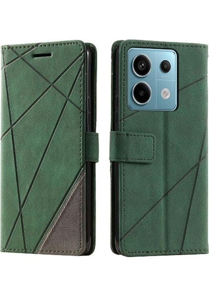 Xiaomi Redmi Not 13 Pro 5g Için Kılıf Cüzdan Çevir Folio Darbeye Pu Kart (Yurt Dışından)