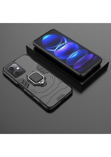 Xiaomi Redmi Için Not 12 5g 360 &deg; Dönen Halka Kickstand Askeri Damla (Yurt Dışından) fiyatları