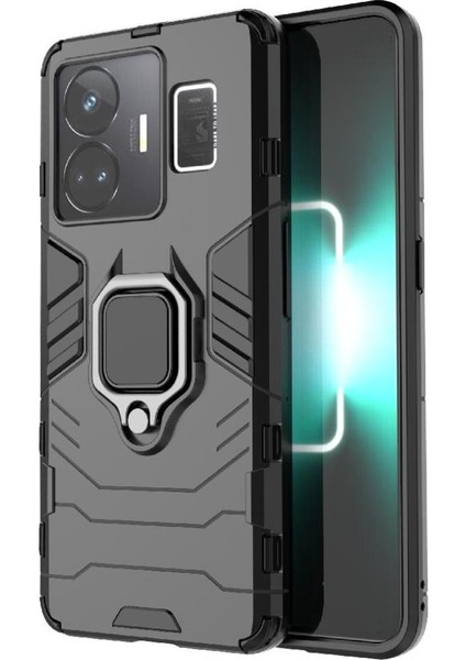 Realme Gt Neo 5 Askeri Damla Koruma 360 &deg; Dönen Halka Kapak (Yurt Dışından)