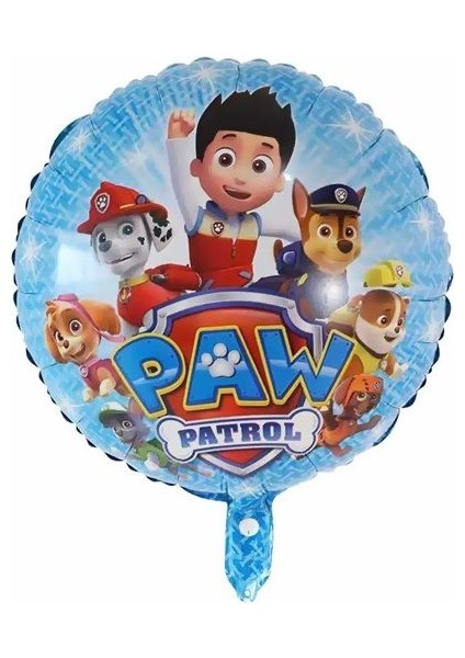 Paw Patrol Folyo Balon 18 Inch 45 cm
