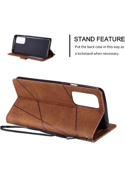 Oneplus 9 Için Kılıf Cüzdan Flip Folio Kart Tutucu Kickstand Pu Deri (Yurt Dışından)