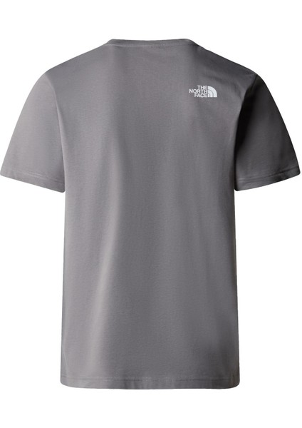 The North Face  Erkek Gri T-Shirt NF0A87N50UZ1