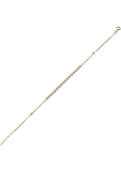 Taşlı Altın Bileklik CGKBLKK010