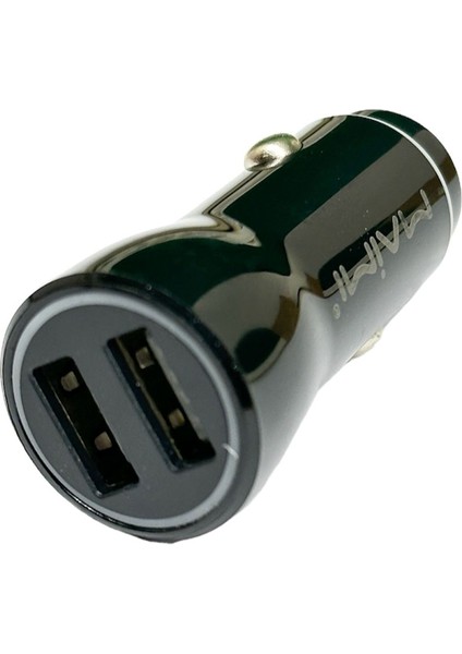 CC114-S USB C Araç Şarj Adaptörü 2.4A Çift Girişli Araç Şarj Cihazı Fast Charger