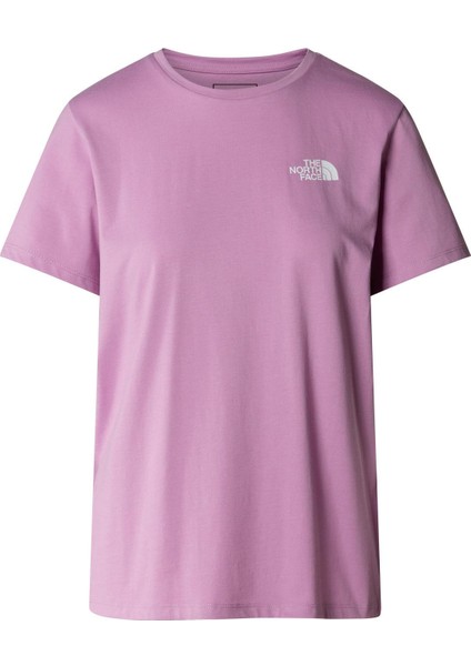 W Foundatıon Mountaın Graphıc Tee Bayan T-Shirt NF0A882VPO21