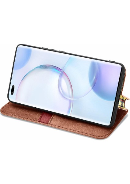 Huawei Onur Için Kılıf 50 Pro Moda Tasarım Deri Kılıf Kapak Çevirin (Yurt Dışından) indirimleri