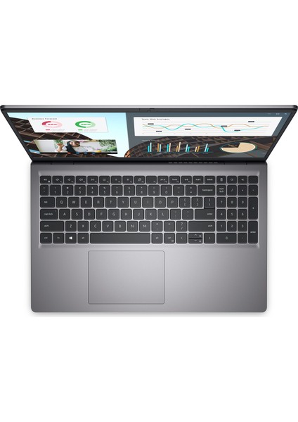 Vostro 15 3530 Intel Core I7 1355U 8 GB 512 GB SSD 15.6" Fhd Freedos Taşınabilir Bilgisayar N1601PVNB3530U