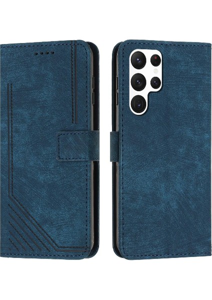 Uyumlu Samsung S22 Ultra Cüzdan Kılıf (Yurt Dışından)