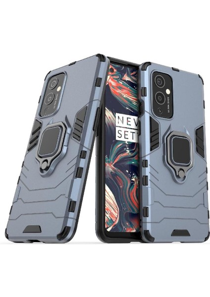 Oneplus 9 Darbeye Kapak Için Kılıf Kickstand Askeri Damla Koruma (Yurt Dışından)