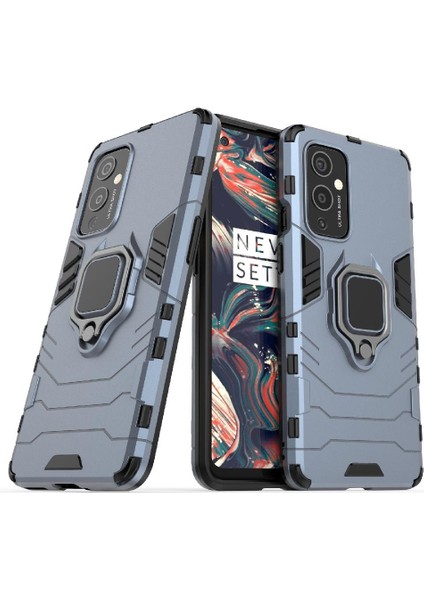 Oneplus 9 Darbeye Kapak Için Kılıf Kickstand Askeri Damla Koruma (Yurt Dışından)