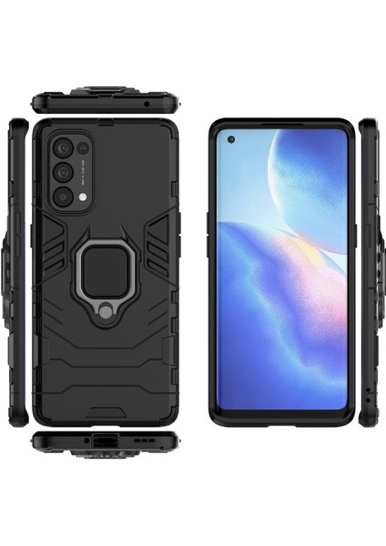 Oppo Oppo 5 Pro Askeri Damla Koruma Darbeye Kapak Halkası Için Kılıf (Yurt Dışından) fırsatları