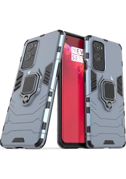 Oneplus 9 Pro Darbeye Kapak Için Kılıf Kickstand Askeri Damla Koruma (Yurt Dışından)