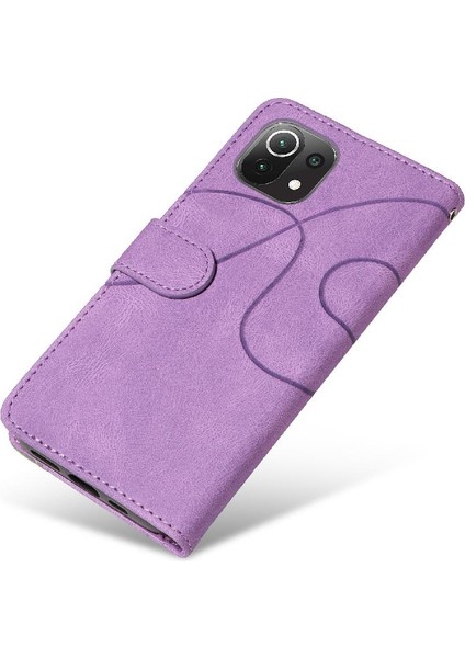Xiaomi 11 Lite Için Iki Renkli Dikiş Kickstand Koruyucu Kart ile (Yurt Dışından) fiyatları