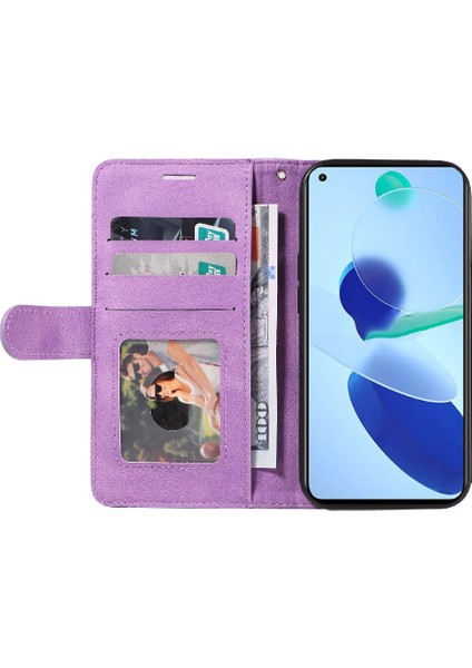 Xiaomi 11 Lite Için Iki Renkli Dikiş Kickstand Koruyucu Kart ile (Yurt Dışından) modelleri