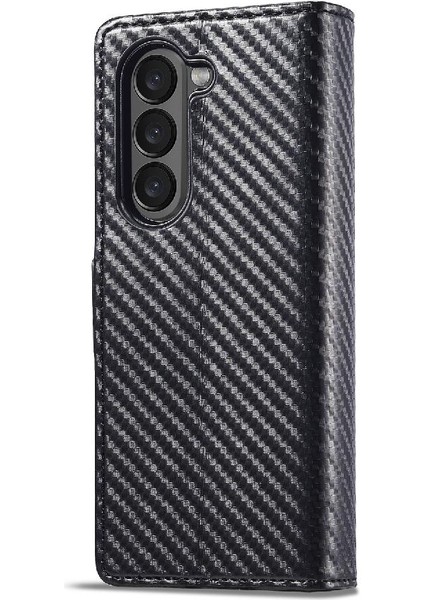 Samsung Galaxy Z Için Kılıf Fold 5 5g Kart Ekleme Tam Koruma (Yurt Dışından)