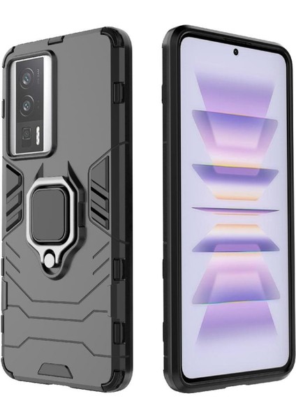 Xiaomi Poco F5 Pro 5g Askeri Damla Koruma Darbeye Kapak (Yurt Dışından)