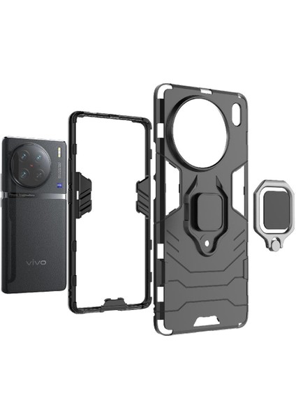 Vıvo X90 Pro 5g Darbeye Kapak Için Kılıf Askeri Damla Koruma Halkası (Yurt Dışından) modelleri