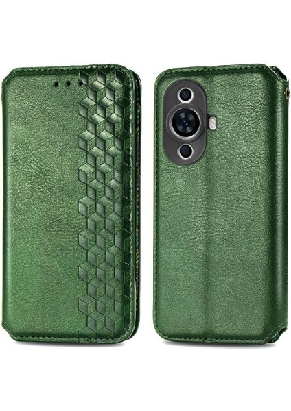Huawei Nova 11 Için Kılıf Kapak Çevirin Cüzdan Fonksiyonu Moda Tasarım Kılıf (Yurt Dışından)