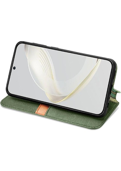 Huawei Nova 11 Için Kılıf Kapak Çevirin Cüzdan Fonksiyonu Moda Tasarım Kılıf (Yurt Dışından) fiyatları