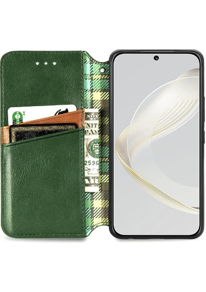 Huawei Nova 11 Için Kılıf Kapak Çevirin Cüzdan Fonksiyonu Moda Tasarım Kılıf (Yurt Dışından) fırsatları