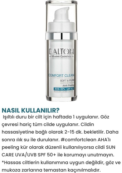 Comfort Clean Aha'lı Hassas Peeling