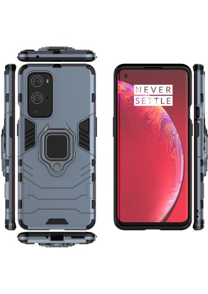 Oneplus 9 Pro Darbeye Kapak Için Kılıf Kickstand Askeri Damla Koruma (Yurt Dışından)