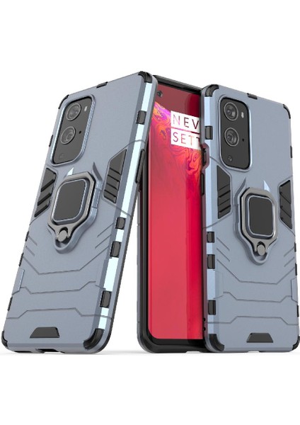 Oneplus 9 Pro Darbeye Kapak Için Kılıf Kickstand Askeri Damla Koruma (Yurt Dışından)