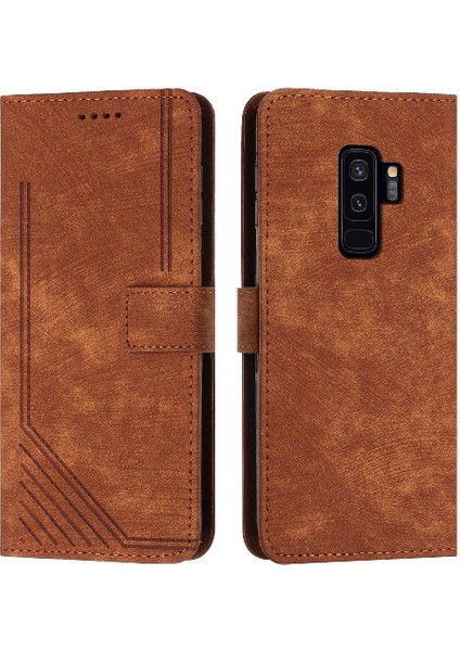 Uyumlu Samsung S9PLUS/S9 Cüzdan Kılıf (Yurt Dışından)
