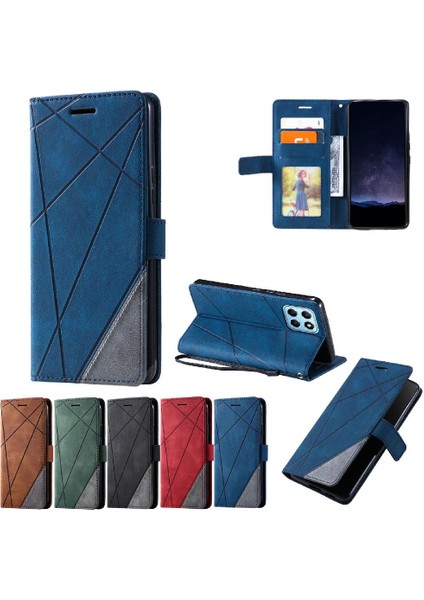 Onur Için Kılıf X8 5g/x6 4g Cüzdan Flip Folio Kart Tutucu Kickstand Pu (Yurt Dışından) fırsatları