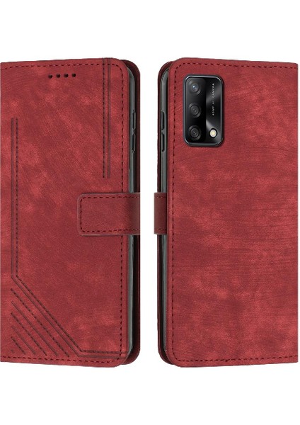 Uyumlu Oppo A74 4G/F19/F19S/A95 4g Cüzdan Kılıf (Yurt Dışından)