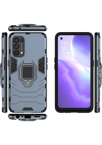 Oppo Oppo 5 Kickstand Askeri Damla Koruma Darbeye Kapak Için Kılıf (Yurt Dışından) fırsatları