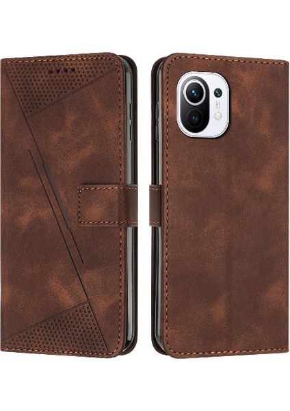 Uyumlu Xiaomi 11LITE 4g/5g Cüzdan Kılıf (Yurt Dışından)