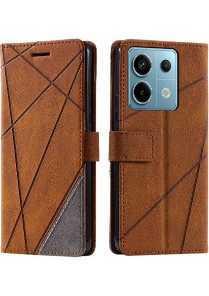 Xiaomi Redmi Not 13 Pro 5g Için Kılıf Cüzdan Çevir Folio Darbeye Pu Kart (Yurt Dışından)