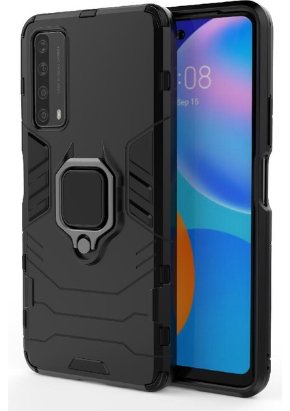 Huawei P Akıllı 2021 360 &deg; Dönen Halka Kickstand Askeri Damla (Yurt Dışından) fiyatları