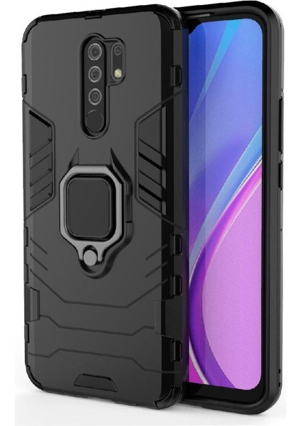 Xiaomi Redmi 9 Darbeye Kapak Askeri Damla Koruma Halkası (Yurt Dışından)