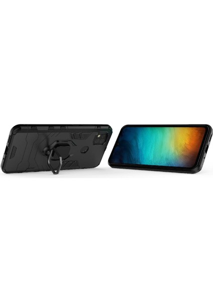 Xiaomi Redmi 9c Için Kılıf 360 &deg; Dönen Halka Darbeye Kapak Kickstand Damla (Yurt Dışından) indirimleri