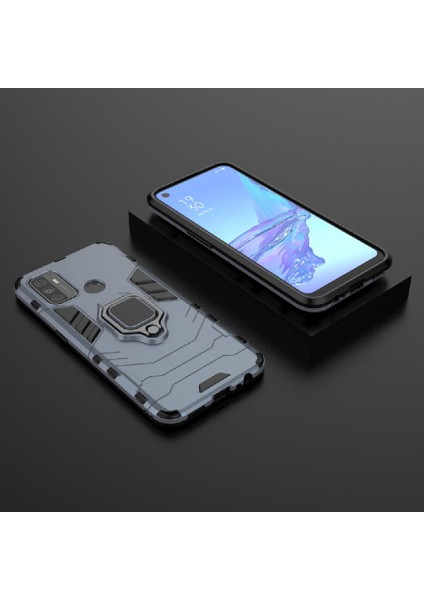 Oppo A53 4g Için Kılıf 360 &deg; Dönen Halka Darbeye Kapak Askeri Damla (Yurt Dışından) fiyatları