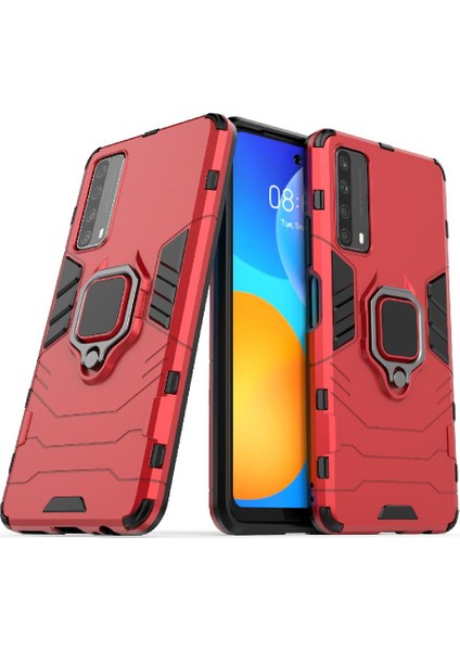 Huawei P Akıllı 2021 360 &deg; Dönen Halka Kickstand Askeri Damla (Yurt Dışından) indirimleri