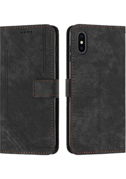 Uyumlu iphone Xs Max (6.5 Inç) Cüzdan Çantası (Yurt Dışından)