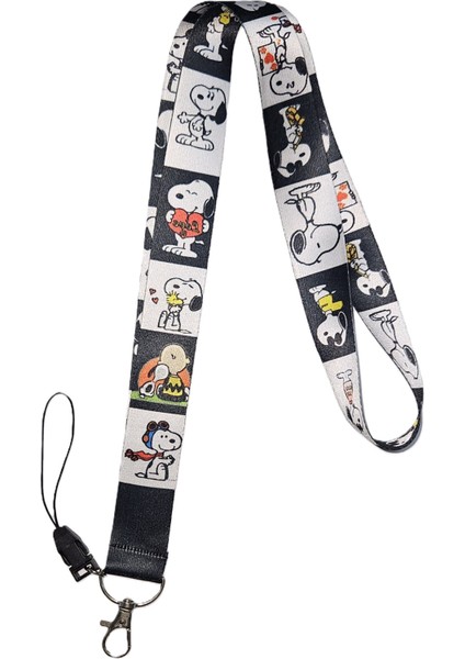 Snoopy - Boyun Ipi Telefon Askısı