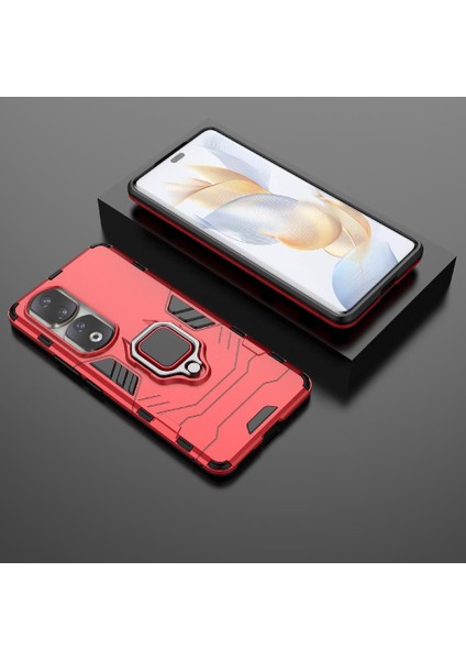 Onur Için Kılıf 90 Pro 5g 360 &deg; Dönen Halka Kickstand Darbeye Kapak Damla (Yurt Dışından) indirimleri